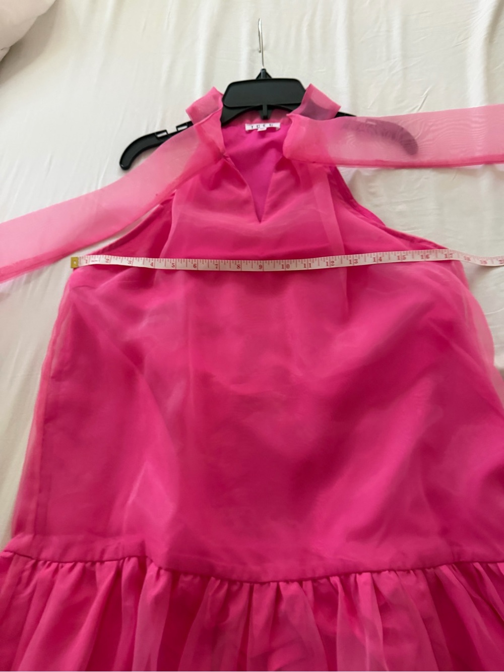 TCEC Pink Halter Mini Dress - Picture 9 of 10